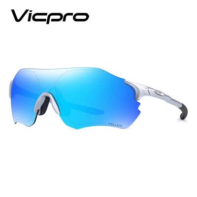 China UV400 Sports Sunglasses Protection Cycling Lenses With 3 Interchangeable UV400 Lenses For Cycling, Baseball, Fishing, Skiing for sale