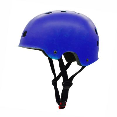 China Custom Chinese Blue Helmet Kids Children Ice Skating Skateboard Safety Bicycle Helmet In Canton for sale