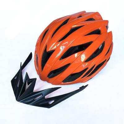 China Offroad Bike Helmets With Sun Visor Factory Price Bicycle Black Foldable Bicycle Helmets With Sun Visor for sale