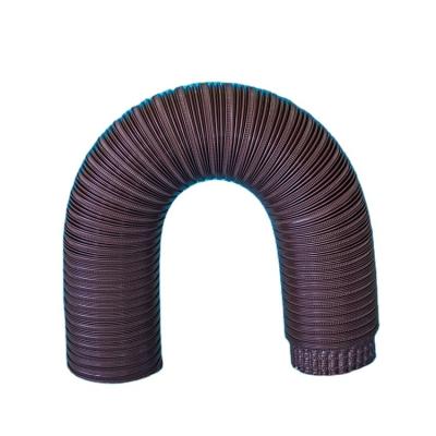 China modern semi rigid aluminum flexible air duct/semi-rigid aluminum duct/semi-rigid aluminum flexible pipe for sale