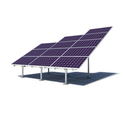 China Easy Install Custom Solar Rack C Steel Rails Solar Mounting System With ISO Certification for sale