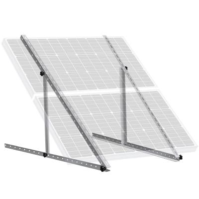 China Easy Install Aluminum Alloy Rooftop Solar Panel Support Structures Racking System For Solar Mounting System for sale