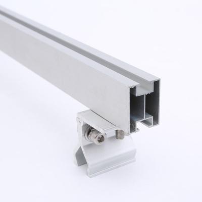 China Easy Install Own Factory Wholesale Solar PV Mounting Rail Clamps For Roof Chassis Mounting for sale