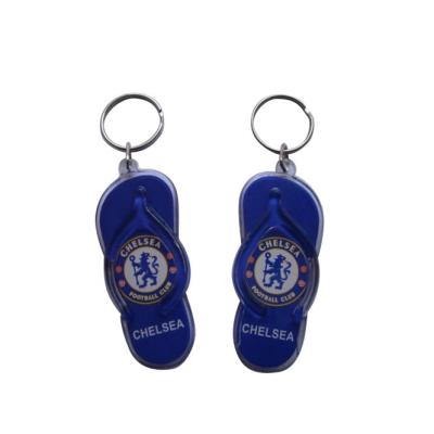 China Promotional Africa Slipper Shaped Acrylic Photo Frame Key Fob for sale