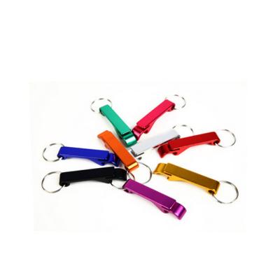 China China Custom Colored Aluminum Beer Opener Key Chain for sale