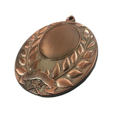 China Europe Design Your Logo Antique Custom Copper Plating Metal Medal for sale