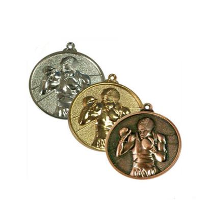 China Education Factory Custom 50mm Boxing Award Zinc Alloy Casting Medal for sale