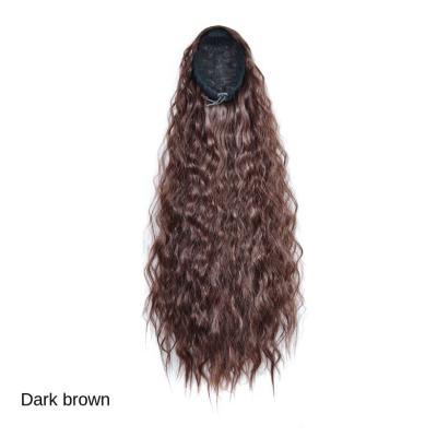 China Wholesale High Quality High Temperature Silk Water Wave Wig Synthetic Hair for sale