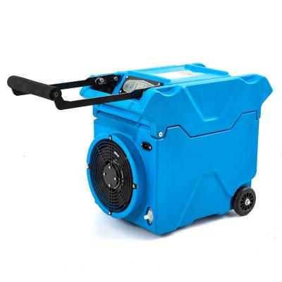 China Commercial Compact Rotating Mold 85pints LGR Dehumidifier With Handle And Wheel For Catering Self Pump System for sale