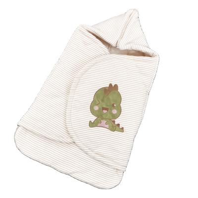 China 100% Organic Cotton Antibacterial Baby Wrap Baby Sleeping Bag Newborn Baby Sleep Sack for sale