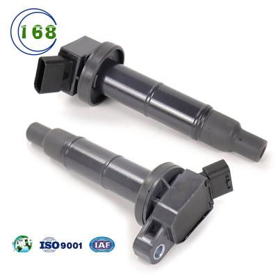 China YLB Car Ignition Coil OEM 90080-19019 For Denso Toyota Corolla Matrix MR2 Yaris Auris OEM ICC-9015 Standard Size 9008019019 for sale