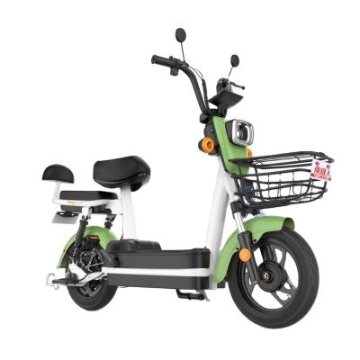 China New Listing Good Quality Two Wheeler Bike 48V 350W Safety Electric Bike Electric Bicycle Lead Acid Battery for sale