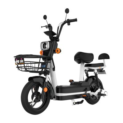 China Lead Acid Battery Two Seater Lithium Battery Long Stroke Safety Electric Bike Motorcycle Scooter for sale