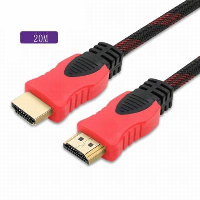 China Camera Wholesale 20M High Speed ​​Gold Plated HDTV Cable 3d 1080p 1.4 HDTV Cable for sale