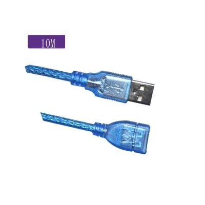 China Hot Sale 10m Long Computer Usb 2.0 Male To Female Usb Extension High Speed ​​Data Transfer Sync Extension Cable for sale