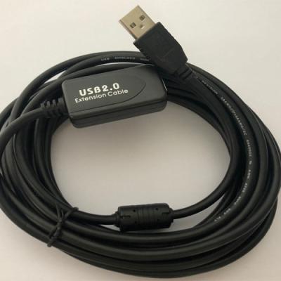 China COMPUTER factory direct sales 5 meters USB male to female cable 10 meters with imported signal amplifier usb2.0 chip extension cable for sale