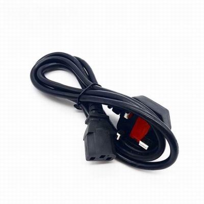 China Hot Selling UK COMPUTER OEM Supply Power Cable For Desktop Power Cord Extension for sale