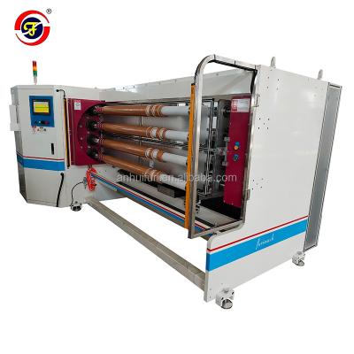 China Furimach 8 shafts automatic rotary cutting machine auto adhesive tape cutting machine PVC electrical tape masking tape slitter for sale