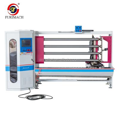 China Furimach FCF four shafts adhesive tape cutting machine roll slitting machine for PVC insulation tape masking tape for sale