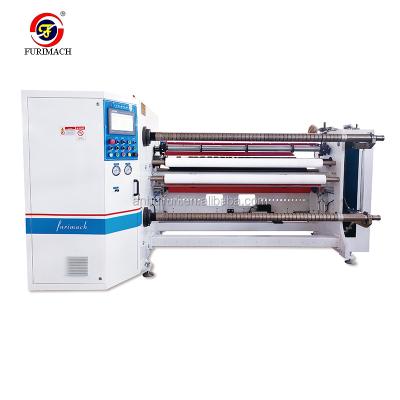 China PP melt-blown non-woven fabric slitter rewinder face mask fabric slitting rewinding machine for sale