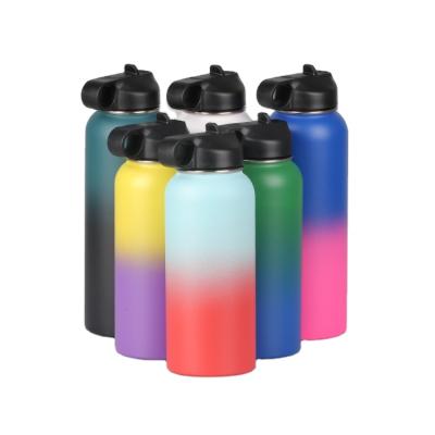 China AilinGalaxy Sustainable Custom Private Label Wide Mouth Stainless Steel Water Bottle for sale