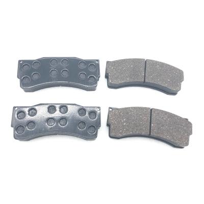 China Jekit High Performance 9665 Semi-Metallic Brake Pads For 9665 Brakes Caliber Brake Disc 370*36mm Drilled Disc Area 62mm for sale