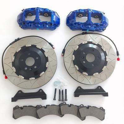 China Custom Front Wheel Jekit Brake Caliper GT6 With Kit 380*34mm Front Floating Type For Audi TT MK2 for sale