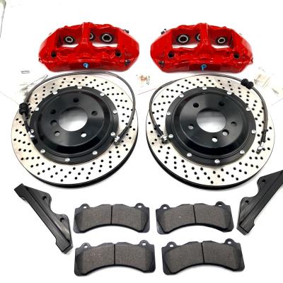 China Front Wheel Jekit Front 6 Pots 380*34mm Rear 4 Pots 380*28mm Brake Assembly For Toyota Land Cruiser 200 R20 Rims for sale