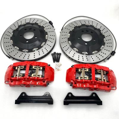 China Jekit front wheel big 8 pots caliber JKGT8 380*34mm floating disc rotor kit for benz w209 r171 front rims 20 inch for sale