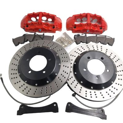 China Front Wheel Jekit Car Brake System GT8 405*34mm Disc Kit For 21 Inch-Toyota LC200 New Type for sale