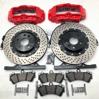 China Front Wheel JK18Z Big 6 Pots Brake Caliper Kit 355*32mm For Volkswagen Scirocco Rims 18 Wheel for sale