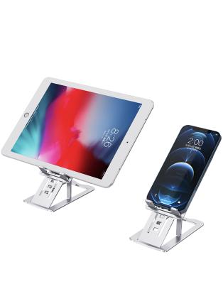 China Nuevo Aluminum Desktop Multiple Mobile Cellphone Phone Holder /tablet phone holder telefono soporte aluminio support for Tablet for sale