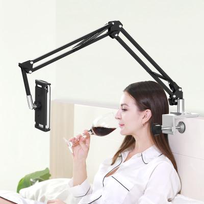 China OEM &ODM Adjustable Flexible Long Arm Bracket Lazy Bracket Mobile Phone Stand For IPAD Tablets Mobile Phone for sale