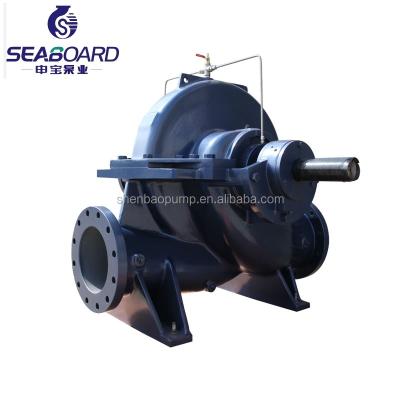 China High Efficiency 6 Inch Big Flow Double Suction Centrifugal Pump High Pressure Water Pump for sale