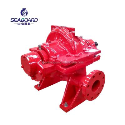 China SBS80-270EG FIRE. axially valute casing double suction high pressure horizontal split centrifugal fire fighting pump for sale