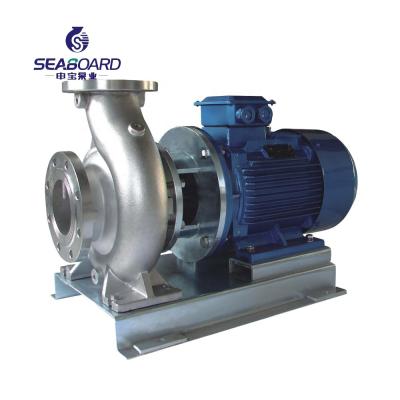 China Commercial Buildings 4inch EN733 DIN24255 Standard Single Stage End Suction Centrifugal Water Pump for sale