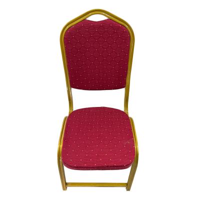 China Modern High Quality Commercial Steel Tube Chair Training Exhibition Chair Hotel Wedding Banquet Chair for sale