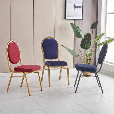 China modern design cheap aluminum banquet chair aluminum stacking chair for sale for sale