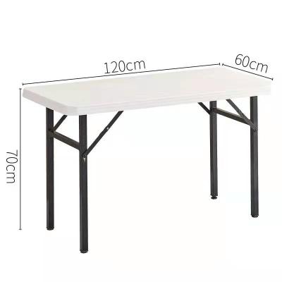 China Contemporary Plastic Folding Table Rectangle Used For Banquet Outdoor Wedding Folding Tables for sale