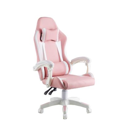 China Wholesale OEM Floor Massage Leather Fabric Swivel Office Mesh Racing Desk Pink Gaming Chair for sale