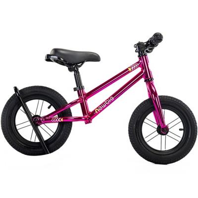 China Aluminum Alloy NEWBORIER Factory Price KEROSENE Paint 12 Inch AL6061 Kid's Aluminum Frame Kids Balance Bike for sale