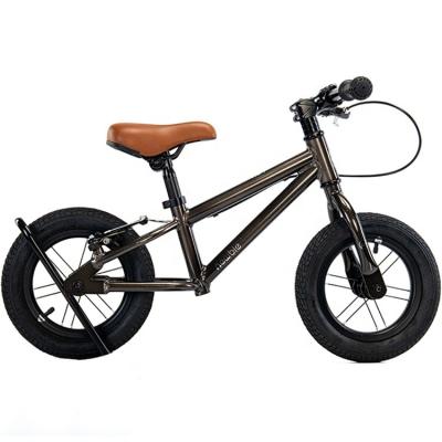 China Hi-Ten Rookie Steel Latest 12 Inch With Rear Brake 2-6 Years Old Kids Racing Balance Bike For Kids for sale