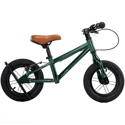 China Latest 12 Inch Newbie Kid Children Kids Mini No Pedal Scooter Balance Bike With Rear Brake for sale