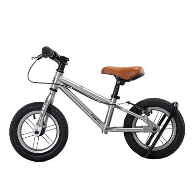 China Hi-Ten Rookie Steel Top Selling AL6061 Aluminum Kids 12 Kids Inch No Pedal Running Bike With Rear Brake for sale