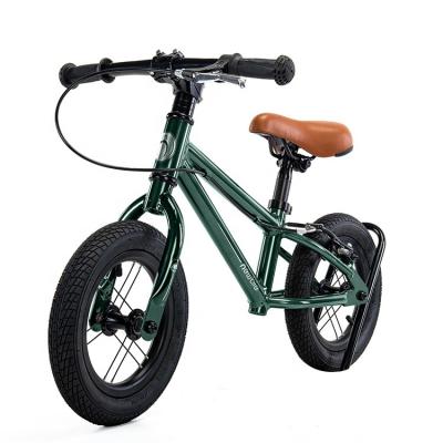 China Hi-Ten Newbie China Leading Manufacturer Children Kids Mini Training Balance Bike Steel 12 Inch With Rear Brake for sale