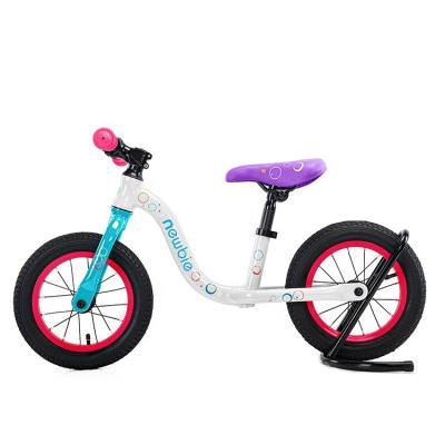 China 12 Inch Aluminum Alloy Newbie Model Unique Children's Training Balance Bike Hot Sale Retro Balance Bike for sale