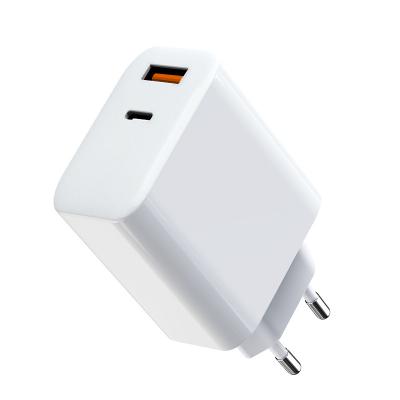 China EU Plug FCC/ROHS/CCC/CE/ETL 65W GaN Tech USB Super Fast Type C Phone Charger QC3.0 Wall GaN Charging Super Fast Charger for sale