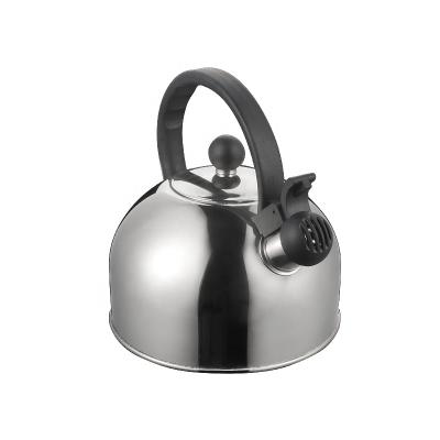 China Viable Portable Tea Kettle China Factory Stainless Steel Hemisphere Teapot Hot Water Silver Kettle For Stove for sale