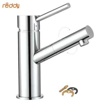 China Thermostatic Modern Sanitary Brass Body Faucet Cold Water Taps Single Handle Basin Mixer Color Chrome For Bathroom for sale