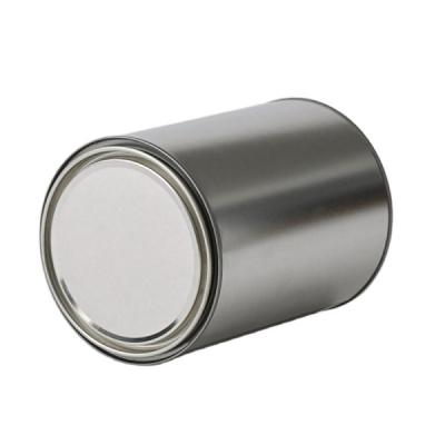 China Manufacturer metal cans lubricating oil motor oil round tin cans for sale